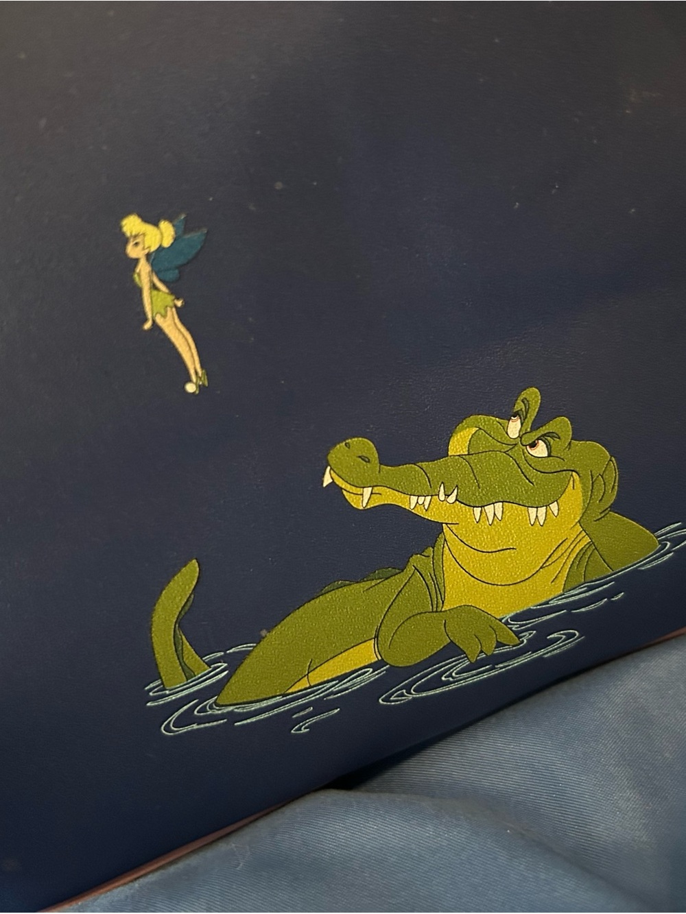 Loungefly Peter Pan Skull Rock Backpack Captain Hook Tinker Bell Disney - Picture 5 of 12